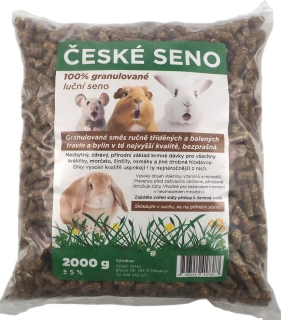 Granulované seno 2 kg - České seno